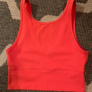 Lululemon power pivot tank Everlux Pink Punch 8